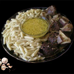 ЖИЖИГ ГАЛНАШ С СУШЕНЫМ МЯСОМ