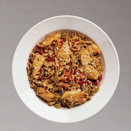 ТЯХАН С КУРИЦЕЙ И ОВОЩАМИ