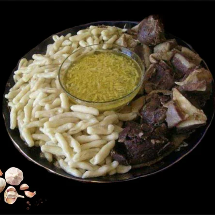 ЖИЖИГ ГАЛНАШ С СУШЕНЫМ МЯСОМ